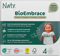 BioEmbrace luiers maat 4 (7-18 kg), 26 stuks