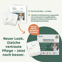 BioEmbrace luiers maat 4 (7-18 kg), 26 stuks