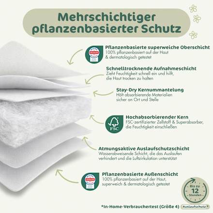 BioEmbrace luiers maat 4 (7-18 kg), 26 stuks