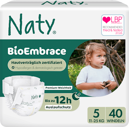 Windeln BioEmbrace Gr. 5 (11-25 kg), 40 St