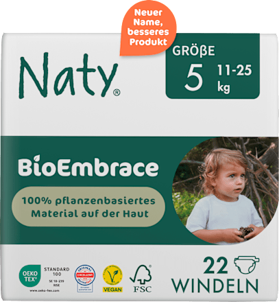 BioEmbrace luiers maat 5 (11-25 kg), 22 stuks