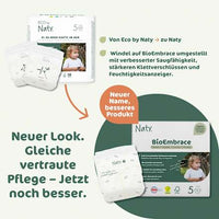 BioEmbrace luiers maat 5 (11-25 kg), 22 stuks