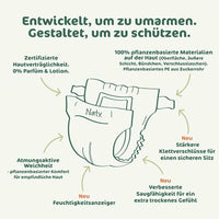 BioEmbrace luiers maat 5 (11-25 kg), 40 stuks