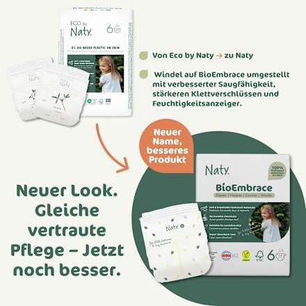 Windeln BioEmbrace Gr. 6 (16+ kg), 17 St