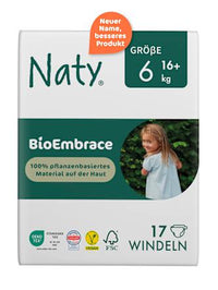 BioEmbrace luiers maat 6 (16+ kg), 17 stuks