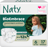 Windeln BioEmbrace Gr. 6 (16+ kg), 17 St