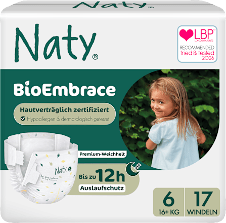 Windeln BioEmbrace Gr. 6 (16+ kg), 17 St