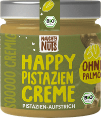 Pistaziencreme, Happy Pistazien-Aufstrich, 200 g NAUGHTY NUTS