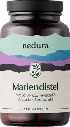 Mariendistel mit Löwenzahnwurzel & Artischockenextrakt Kapseln 120 St, 72 g