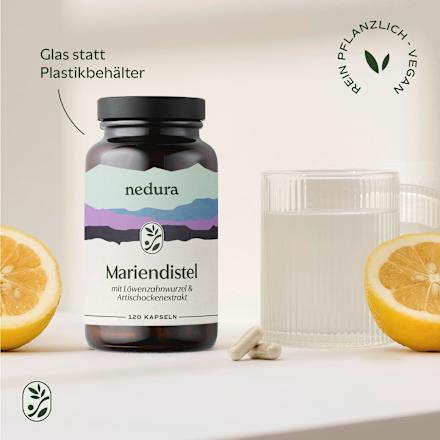 Mariendistel mit Löwenzahnwurzel & Artischockenextrakt Kapseln 120 St, 72 g