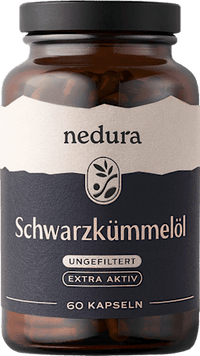 Schwarzkümmelöl ungefiltert extra aktiv Kapseln 60 St, 54 g