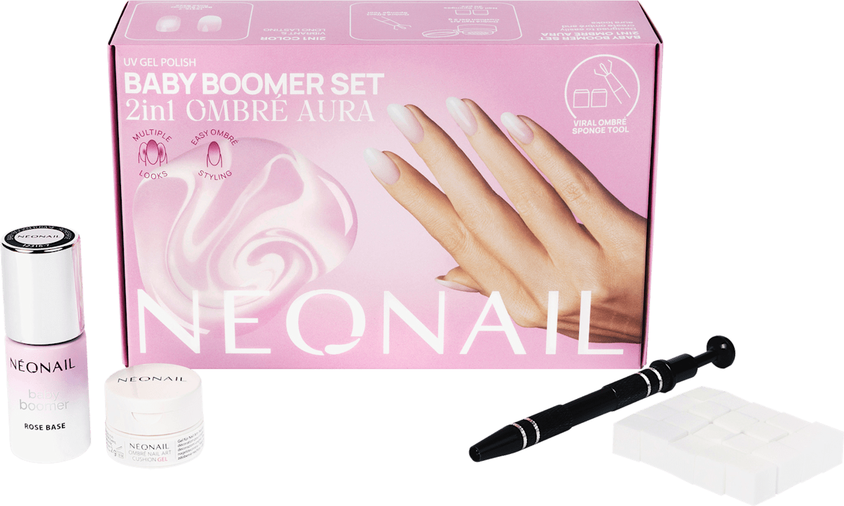 NÉONAIL Baby Boomer set 2in1 Ombré Aura, 1 St