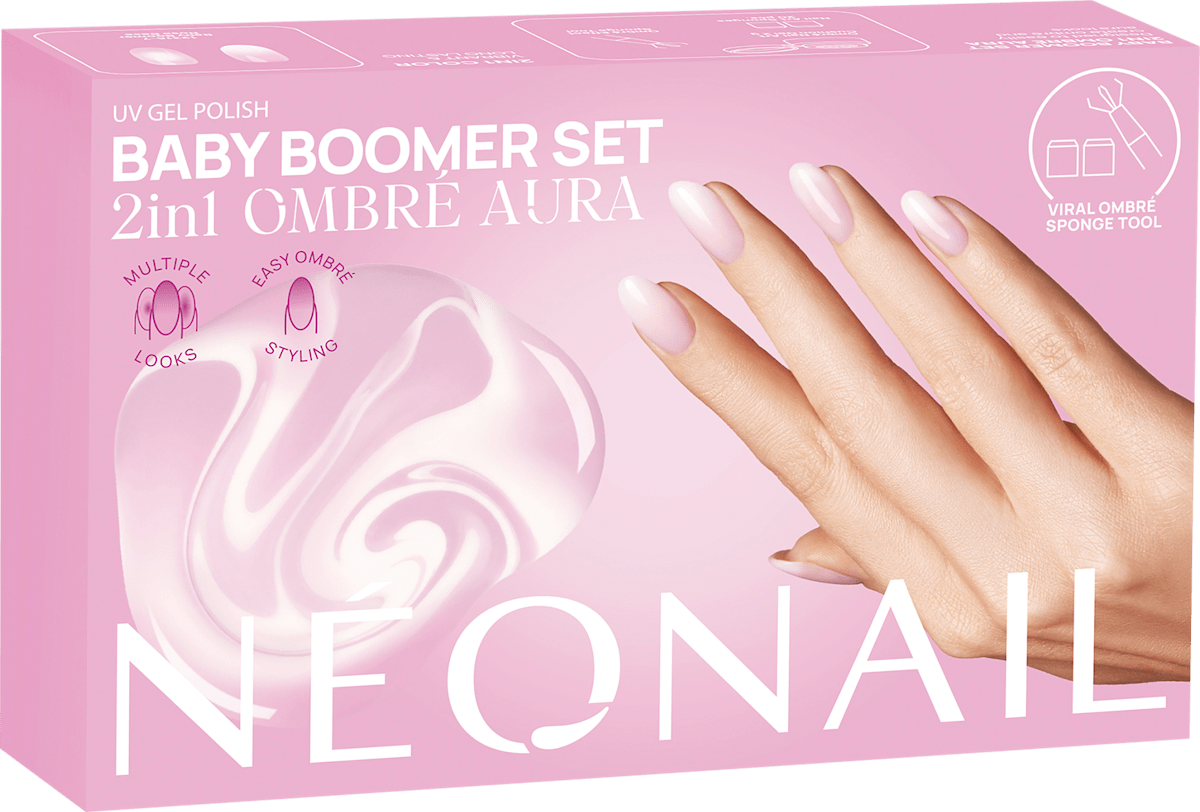NÉONAIL Baby Boomer set 2in1 Ombré Aura, 1 St