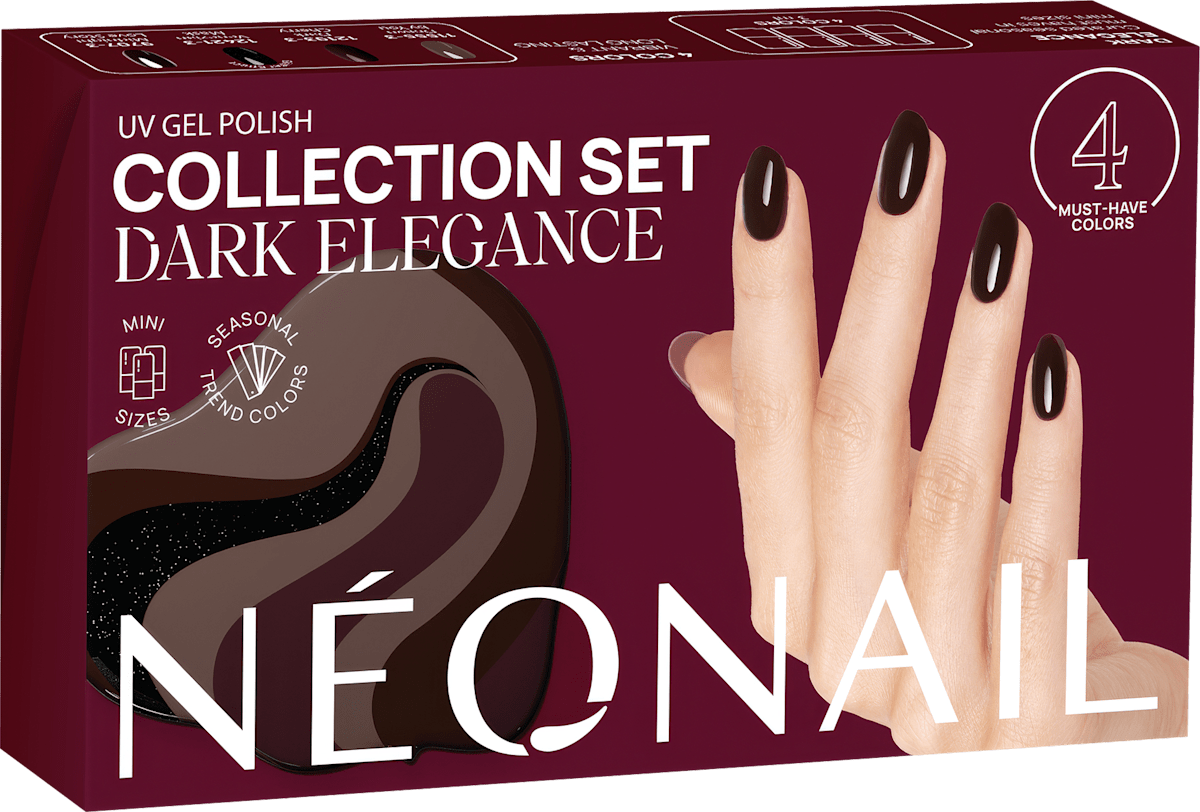 NÉONAIL Dark Elegance Collection Set ,4tlg, 1 St