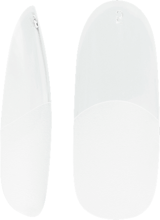 Invisible Flexi Tips 01 - Clear Oval, 300 St