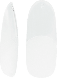 Invisible Flexi Tips 01 - Clear Oval, 300 St