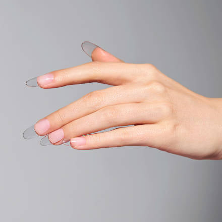 Invisible Flexi Tips 01 - Clear Oval, 300 St