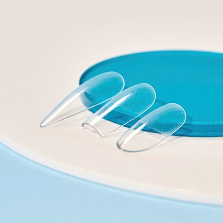 Invisible Flexi Tips 01 - Clear Oval, 300 St