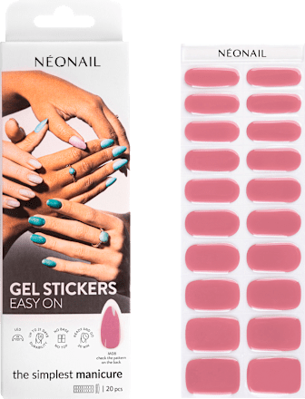 Nagelfolien Gel Sticker Easy On M08, 20 St