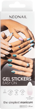 Nagelfolies Gel Stickers Easy On M012, 20 stuks