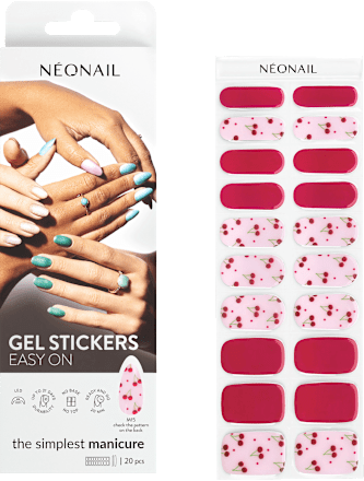 Nagelfolien Gel Stickers Easy On M15, 20 St NÉONAIL