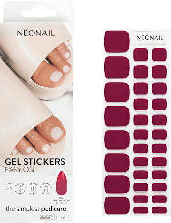 Nagelfolien Gel Stickers Easy On P06, 20 St NÉONAIL