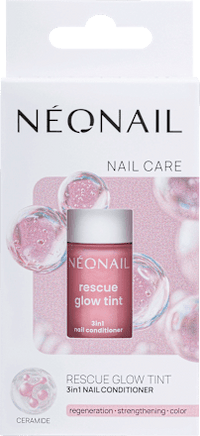 Nagelpflege Rescue Glow Tint, 3in1 Nail Conditioner, Glitter Rose, 7,2 ml