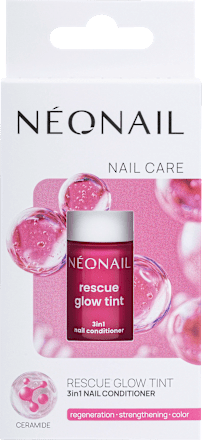 Nagelpflege Rescue Glow Tint, 3in1 Nail Conditioner Magenta Pink, 7,2 ml