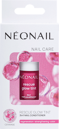 Nagelpflege Rescue Glow Tint, 3in1 Nail Conditioner Magenta Pink, 7,2 ml