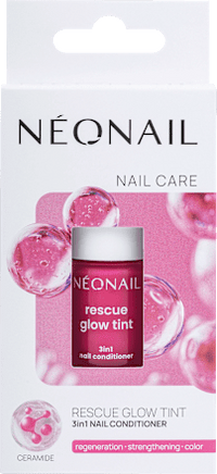 Nagelpflege Rescue Glow Tint, 3in1 Nail Conditioner Magenta Pink, 7,2 ml