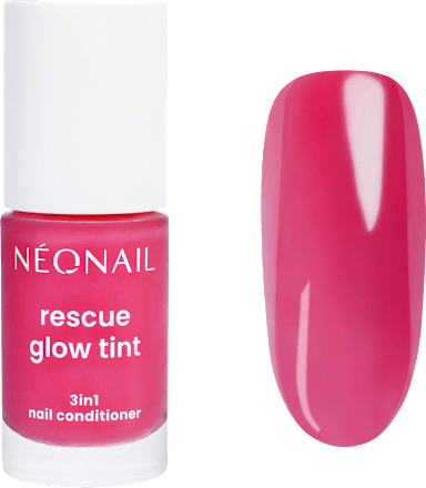 Nagelpflege Rescue Glow Tint, 3in1 Nail Conditioner Magenta Pink, 7,2 ml