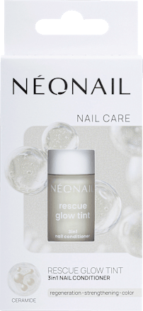 Nagelpflege Rescue Glow Tint, 3in1 Nail Conditioner, Milky White, 7,2 ml