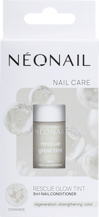 Nagelpflege Rescue Glow Tint, 3in1 Nail Conditioner, Milky White, 7,2 ml