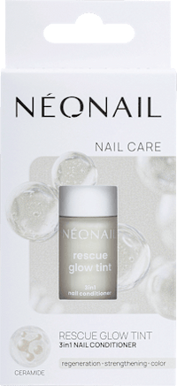 Nagelpflege Rescue Glow Tint, 3in1 Nail Conditioner, Milky White, 7,2 ml