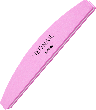 Polijstvijl 100/180 - roze, 1 stuk
