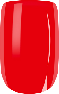 NÉONAIL Press Ons Bold Red Short Square, 30 St