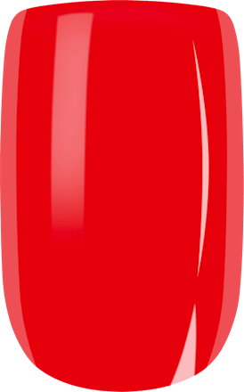 Press Ons Bold Red Short Square, 30 St