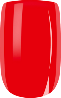 Press Ons Bold Red Short Square, 30 St