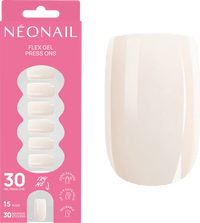 NÉONAIL Press Ons Glazed Toffee Short Square, 30 St