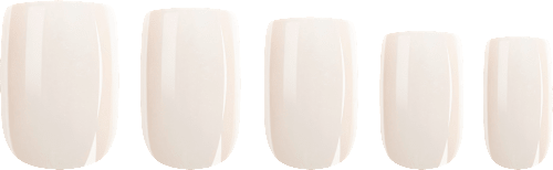 Press Ons Glazed Toffee Short Square, 30 St
