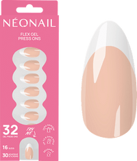 Press Ons Perfect French Medium Almond, 32 St