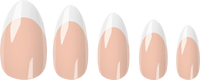 NÉONAIL Press Ons Perfect French Medium Almond, 32 St