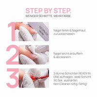 UV Nagellack 3in1  - Ready in One - One Mauve 08, 7,2 ml