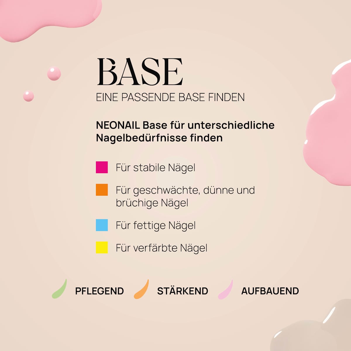 NÉONAIL UV Nagellack Base Baby Boomer Nude Base, 7,2 ml