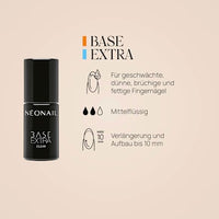 UV Nagellack Base Extra Clear, 7,2 ml