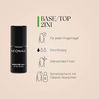 UV Nagellack Base/Top 2in1, 7,2 ml