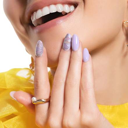 UV Nagellack Cat Eye Lavender Rise, 7,2 ml