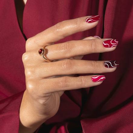 UV Nagellack Dark Cherry, 7,2 ml