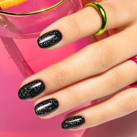 UV Nagellack Pure Black, 7,2 ml