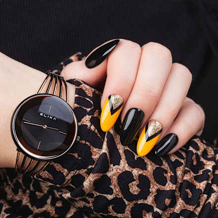 UV Nagellack Pure Black, 7,2 ml